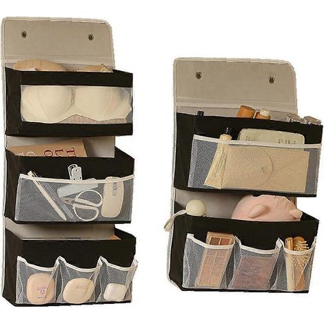 Dormitory sac de rangement armoire sac de rangement pour Store Sundries tissu rangement suspendu sac Behind porte (1/5)