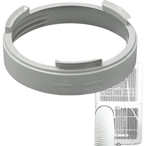 Connettore per tubo di scarico per condizionatore portatile - ø 150 mm - Adattatore per tubo di scarico per condizionatore portatile - Collegamento del tubo di scarico del condizionatore (1/5)