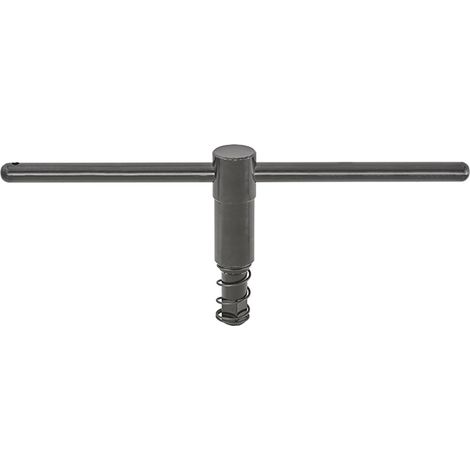 Chiave per mandrino da tornio FERVI 0563/08 - molla di sicurezza - quadro chiave 8 mm