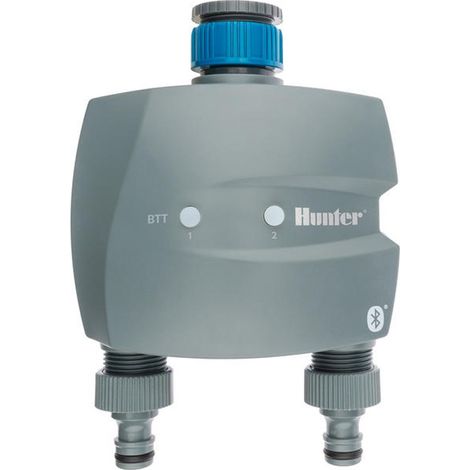 PROGRAMADOR DE RIEGO BLUETOOTH HUNTER BTT 201 MANTENGA INCLUSO LAS AREAS MAS PEQUENAS ADECUADAMENTE REGADAS CON BTT UN PROGRAMADOR DE GRIFO BLUETOOTH ALIMENTADO POR PILAS Y CONTROLABLE MEDIANTE UN (1/5)