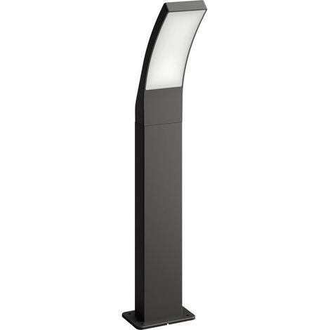 Philips – Lampe de terrasse Splay – Borne d'extérieur en aluminium – Couleur anthracite – Indice de protection IP65 – Hauteur 100cm – Alimentation 220V (1/3)
