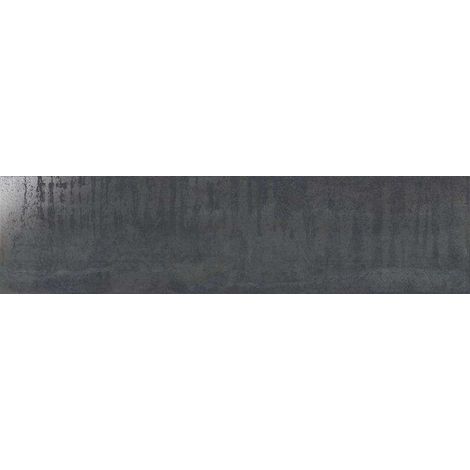 Carrelage mur effet métal anthracite 30x120 cm IONIC STEE(vendu par boite de 1.08m2) (1/4)