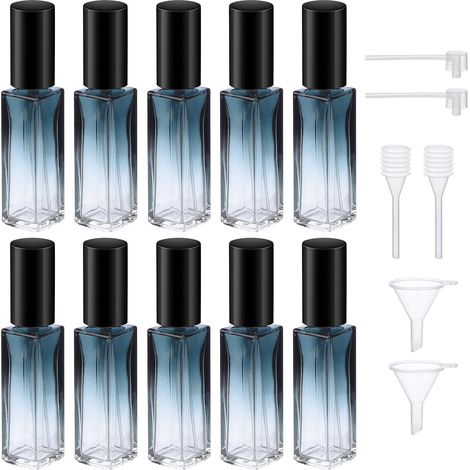 Parfümzerstäuber 10ml Nachfüllbar 10 Stück Blau (1/5)