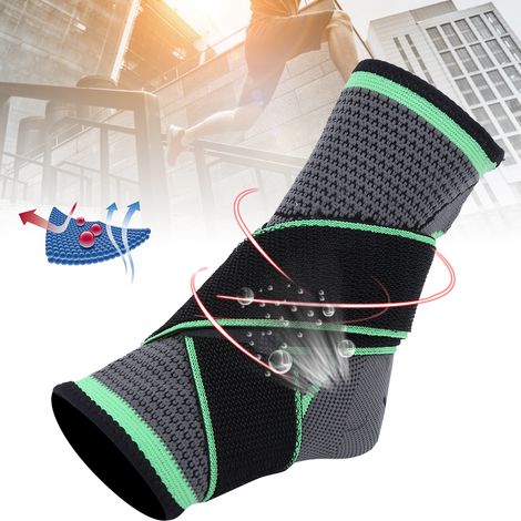 Protection de Cheville Respirante pour Vélo et Running - Accessoire de Sport Outdoor (Taille L) (1/5)