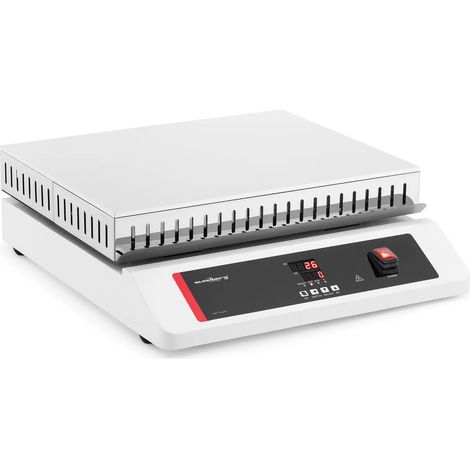 Piastra riscaldante professionale da laboratorio 45 x 35 cm fino a 350 °C 30 kg ferro alluminio 140009543