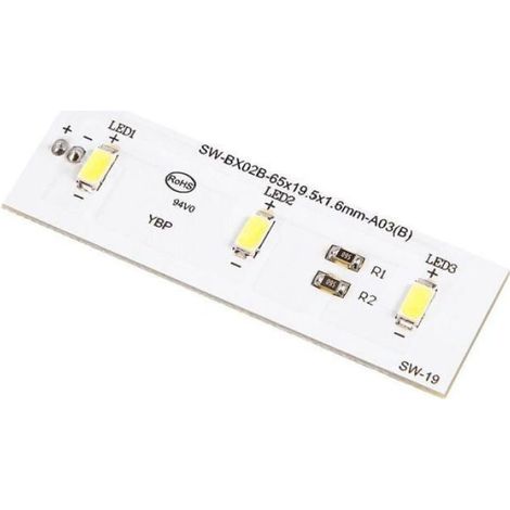 Barre lumineuse LED de rechange pour réfrigérateur ZBE2350HCA SW-BX02B, pièce de réparation (1/4)