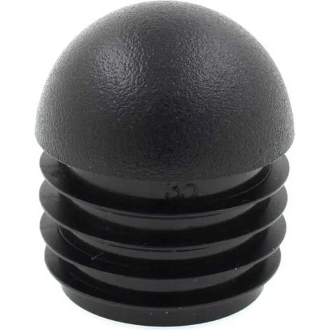 16 Pièces - Toutes Tailles - Inserts Bombés en Tube Rond Embouts Bouchons Bouchons pour Pieds de Meubles de Chaise de Table (22mm) (1/4)