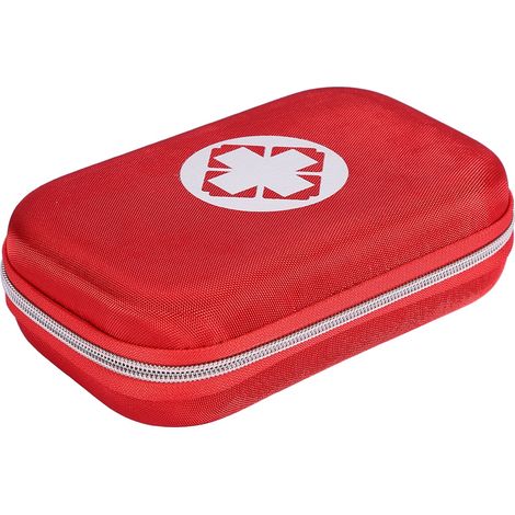 Trousse de secours extérieure à domicile, sac médical d'urgence portable, étui de soins de premiers soins, kit de sauvetage pour camping et randonnée (1/5)