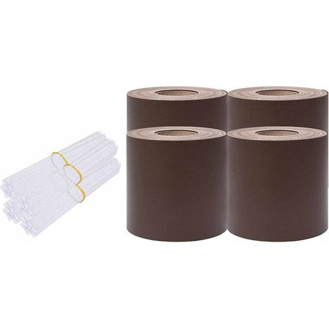 Maison Exclusive - Sichtschutzstreifen PVC 140 x 0,19 m Braun (1/5)