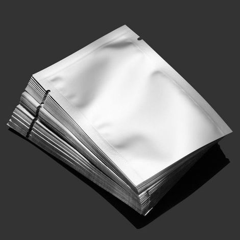 Sachets Sous Vide - Aluminium Alimentaire - 10 x 15 cm - Fermeture Éclair Réutilisable - Lot de 50 (1/5)