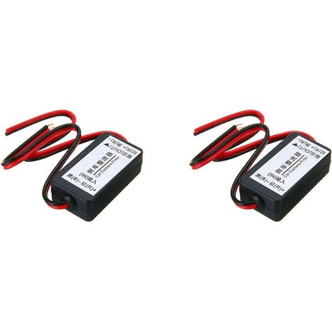 2x 12V DC Leistungsrelais Kondensator Filter Gleichrichter für Auto-Rückfahrkamera (1/3)
