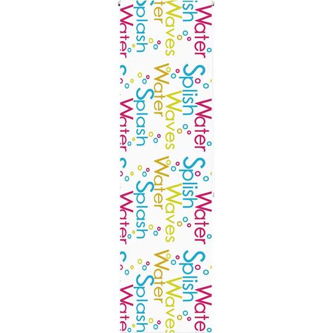 Duschrollo 80x240 cm Stoffbreite 76 cm