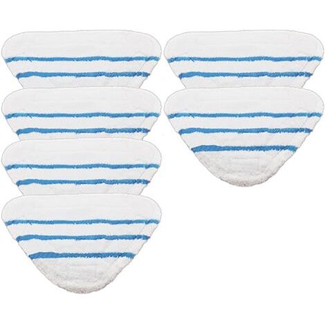 Pack of 6 washable pads for Beldray 5-in-1 and 9-in-1 steam cleaners. (1/5)