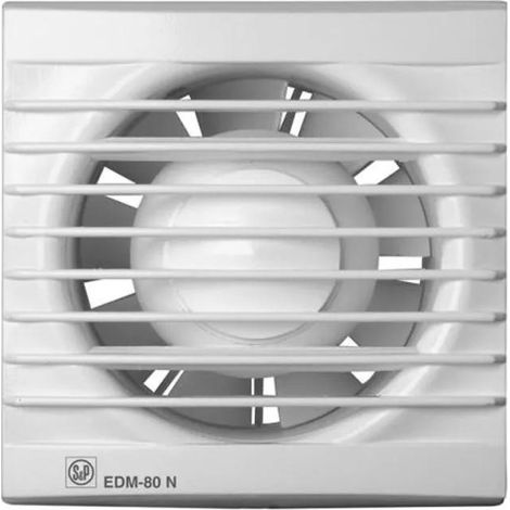 Unelvent EDM 80 NZ ventilatore da bagno 9W silenzioso