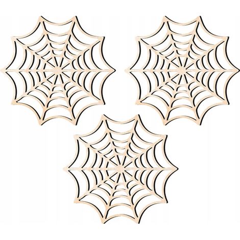 HALLOWEEN Holzdeko Anhänger H2 3 Stk. (1/3)