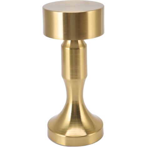 Lampe de Table LED Rechargeable Haute Luminosité Dorée Résistante aux Chocs - Éclairage Nocturne Moderne B742 (1/5)