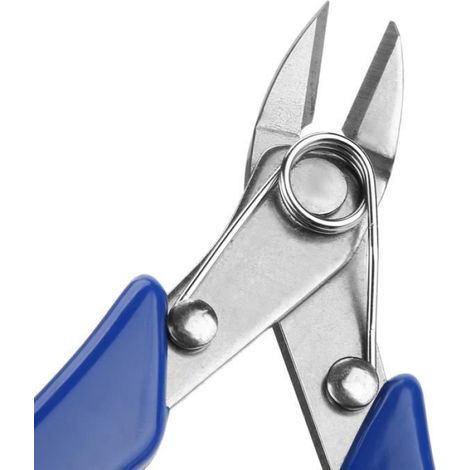 Ensemble de pinces électroniques - WEL-125 - Pince coupante latérale multifonction - Bleu (1/4)