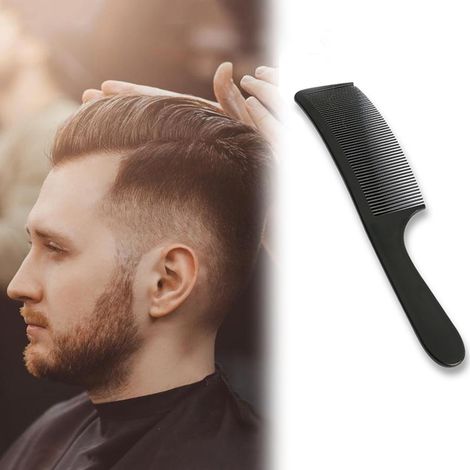 Peigne de coupe de cheveux incurvé professionnel pour salon de coiffure (1/5)