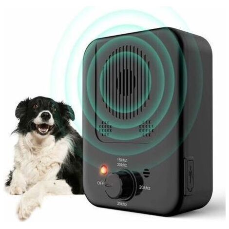 Anti Aboiement Chien, Ultrasons Anti aboiement, Automatique Anti-Aboiement Chien Ultrason Dispositif Étanche pour Les Petits et Grands Chiens,dyk. (1/4)