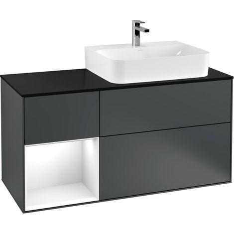 Villeroy & Boch G142GFHG Meuble sous-lavabo Finion G14 (1/2)