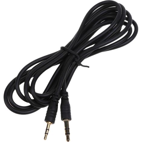 Rallonge de câble audio stéréo 3,5 mm mâle vers 2,5 mm mâle pour casque - 1,5 m