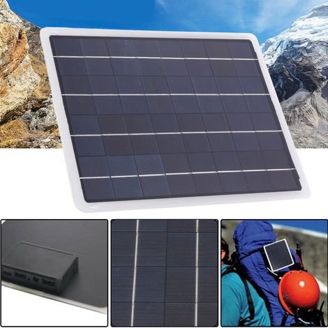 Chargeur solaire portable 12 V pour voiture, avec régulateur de charge MPPT intégré, compatible avec les véhicules nautiques, les camping-cars, les remorques, les motoneiges et les voitures - Charge e (1/5)