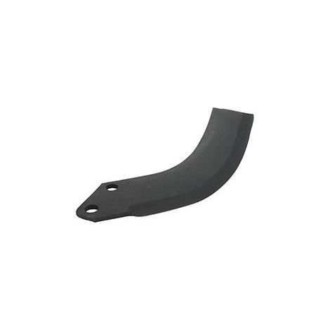 Cuchillo recto para fresadora trasera compatible con Pasquali - L: 180mm. Tipo de trabajo.