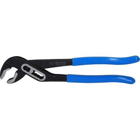 BRILLIANT TOOLS BT064911 Pinza regolabile per tubi 7", 175 mm [Powered by KS TOOLS]
