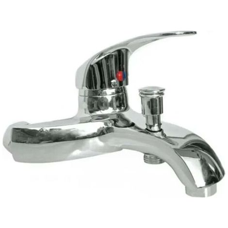 ROBINET MITIGEUR CHROME POUR SALLE DE BAIN ET BAIGNOIRE, COMPLET AVEC KIT DE MONTAGE JH-8062 (1/5)