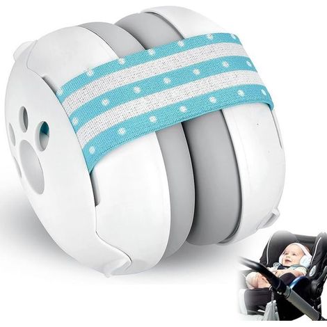 Protection auditive pour enfants, protection auditive pour bébé, casque antibruit pour bébés et tout-petits jusqu'à 36 m Étiquette (1/4)