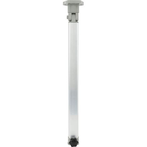Pieds de Table en Métal, Pieds de Bureau de Table Pliants Support de Bureau Télescopique en Alliage d'aluminium 560 à 930 Mm pour Camping-Cars Caravanes Bateau (1/5)