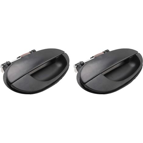 Juego de 2 manijas exteriores traseras derechas para puertas Daewoo Matiz y Chevrolet Spark 1998 1999 00 01 02 03 04 2005 (1/5)
