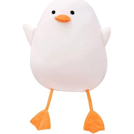 Große Plüschente (35 cm), weiches Kuscheltier, beliebtes Entenkissen (1/5)