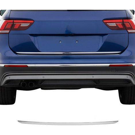Garniture de Hayon Coffre pour VW Tiguan/Allspace 2016-2020 acier inoxydable (1/5)