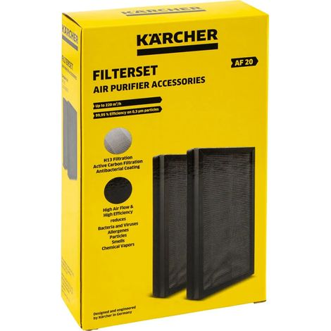Filtro purificatore aria Kärcher af 20 efficienza 99.95 220 m³/h (1/3)