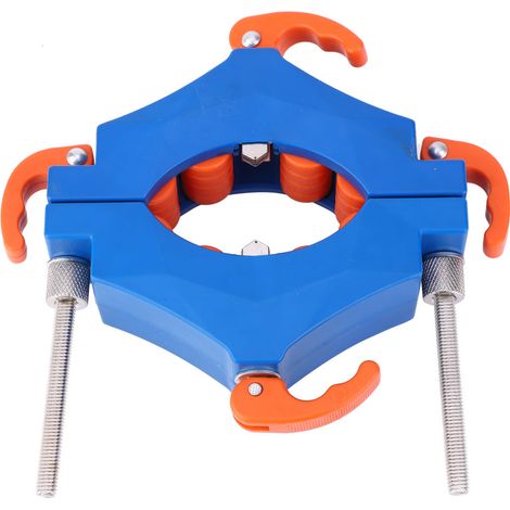 Outil coupe-bouteille verre expert carbure bi-lame avec support en acier (1/5)