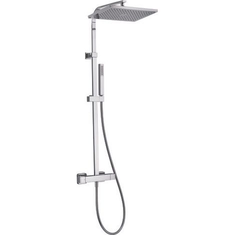 Colonne de douche thermostatique extensible corps froid