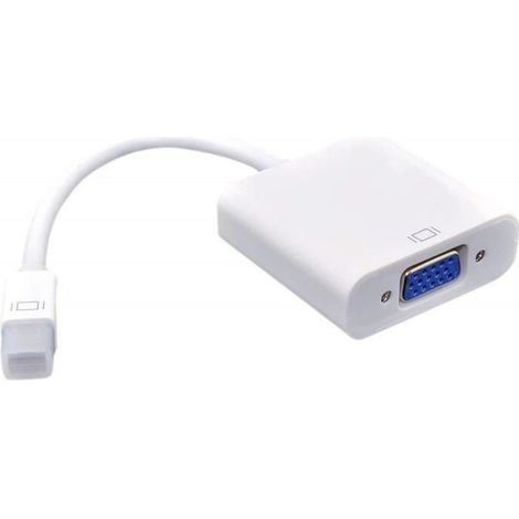Mini displayport vers VGA Thunderbolt Display port vers VGA Câble Adaptateur Convertisseur DP VGA pour Mac MacBook Pro Air iMac (1/4)