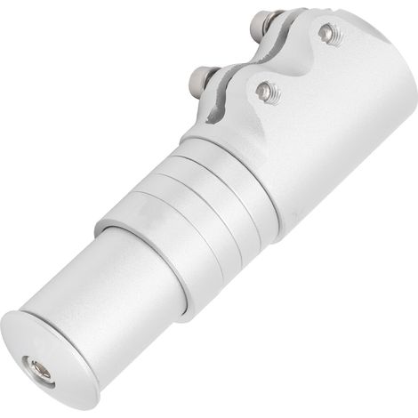 Potence Allongement en Aluminium pour VTT, Compatible Fourche Argentée (1/5)