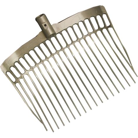 Fourche à fumier, fourche à copeaux de bois, presque incassable, couleur or, fourche à fumier, fourche à fumier (1/5)