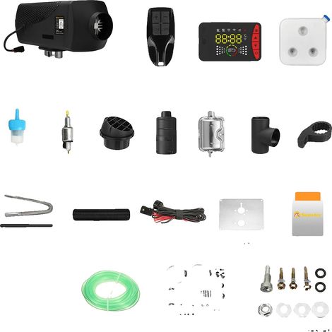 Chauffage à air diesel, contrôle Bluetooth, chauffage rapide, 2KW (1/2)