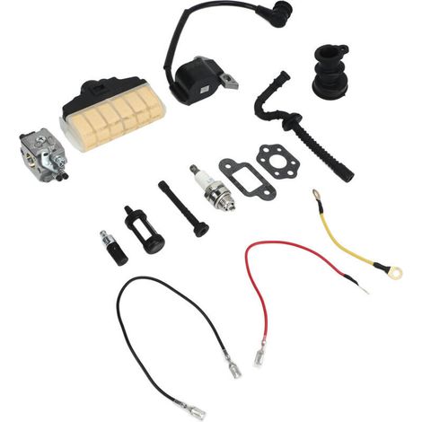 Kettensägenvergaser für STIHL MS210, MS230 und MS250, mit Hochleistungszündspulen-Kit 1123-120-0603