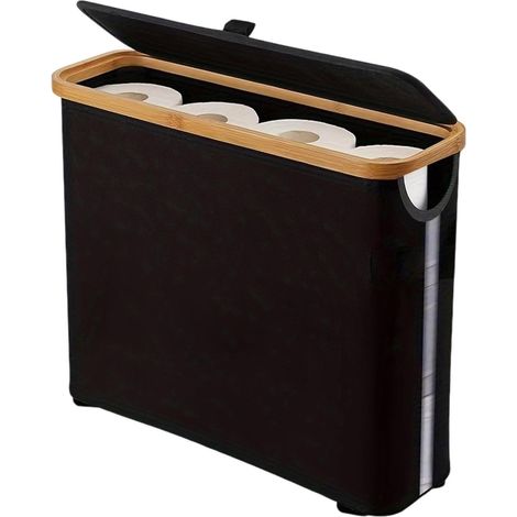 Organisateur de papier toilette pliable et autoportant (1/5)