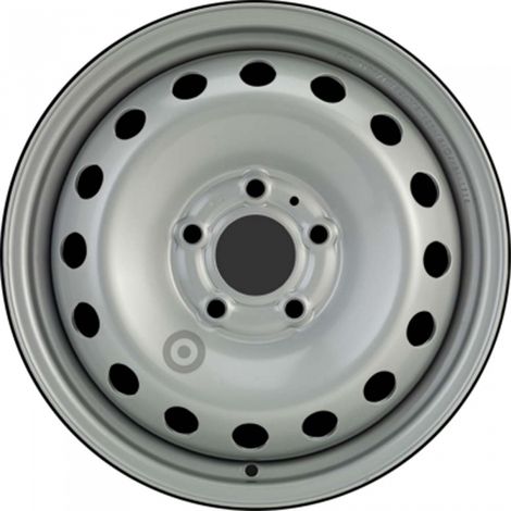Jante tôle 16 pouces - 5 Trous - 6x16  5x118  ET50  AL71  argent