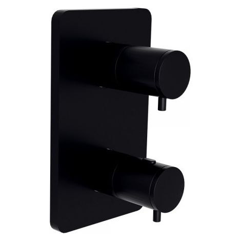Facade Externe Foil Laiton 2 Sorties Blackmat - FL75213 CRISTINA ONDYNA