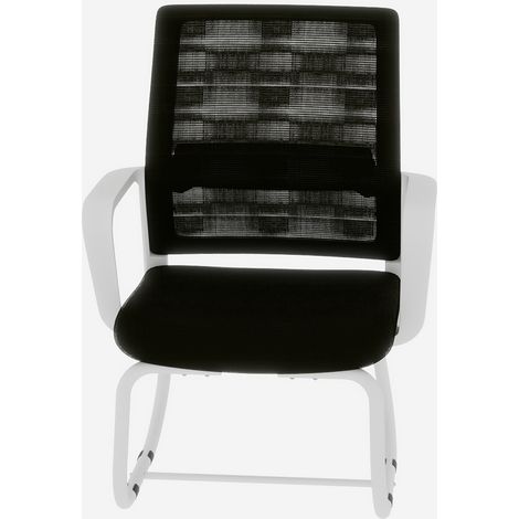 Chaise de bureau moderne minimaliste – cadre en métal, douce et confortable, pour la maison et le bureau, plusieurs couleurs disponibles (1/5)
