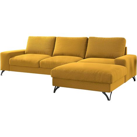 Sofá rinconero ComfiDream Lyrana I, Derecha, Función de descanso, Almacenaje, 300x179x91cm, 0