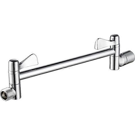 Rallonge de pommeau de douche en cuivre, barre de connexion pour salle de bain, bras de douche réglable (1/5)