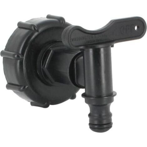 Raccord S60X6 - Robinet PEHD pour cuve eau 1000 L (1/5)