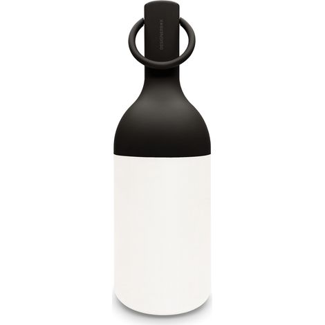Petite lampe nomade en plastique noir - Elo (1/5)